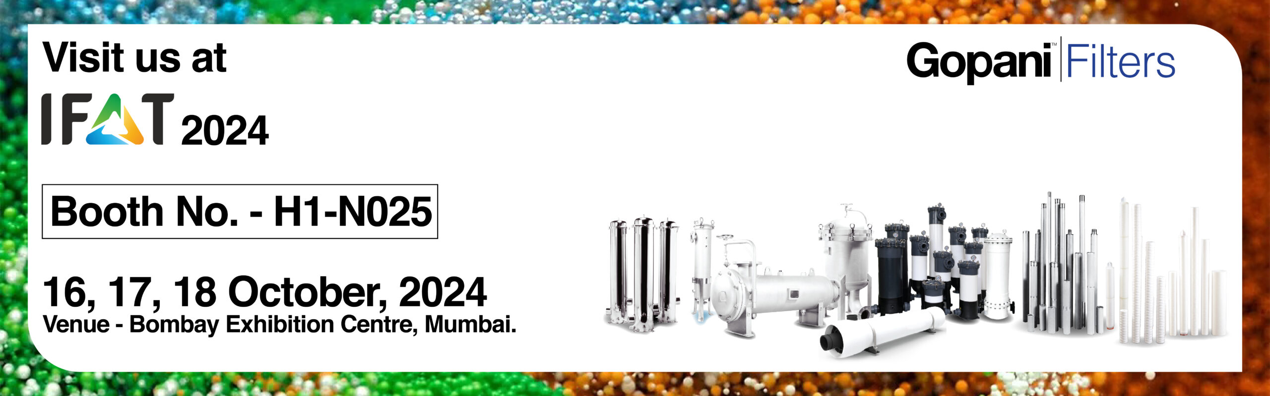 Gopani at IFAT Mumbai 2024: Discover Sintered Filtration Solutions