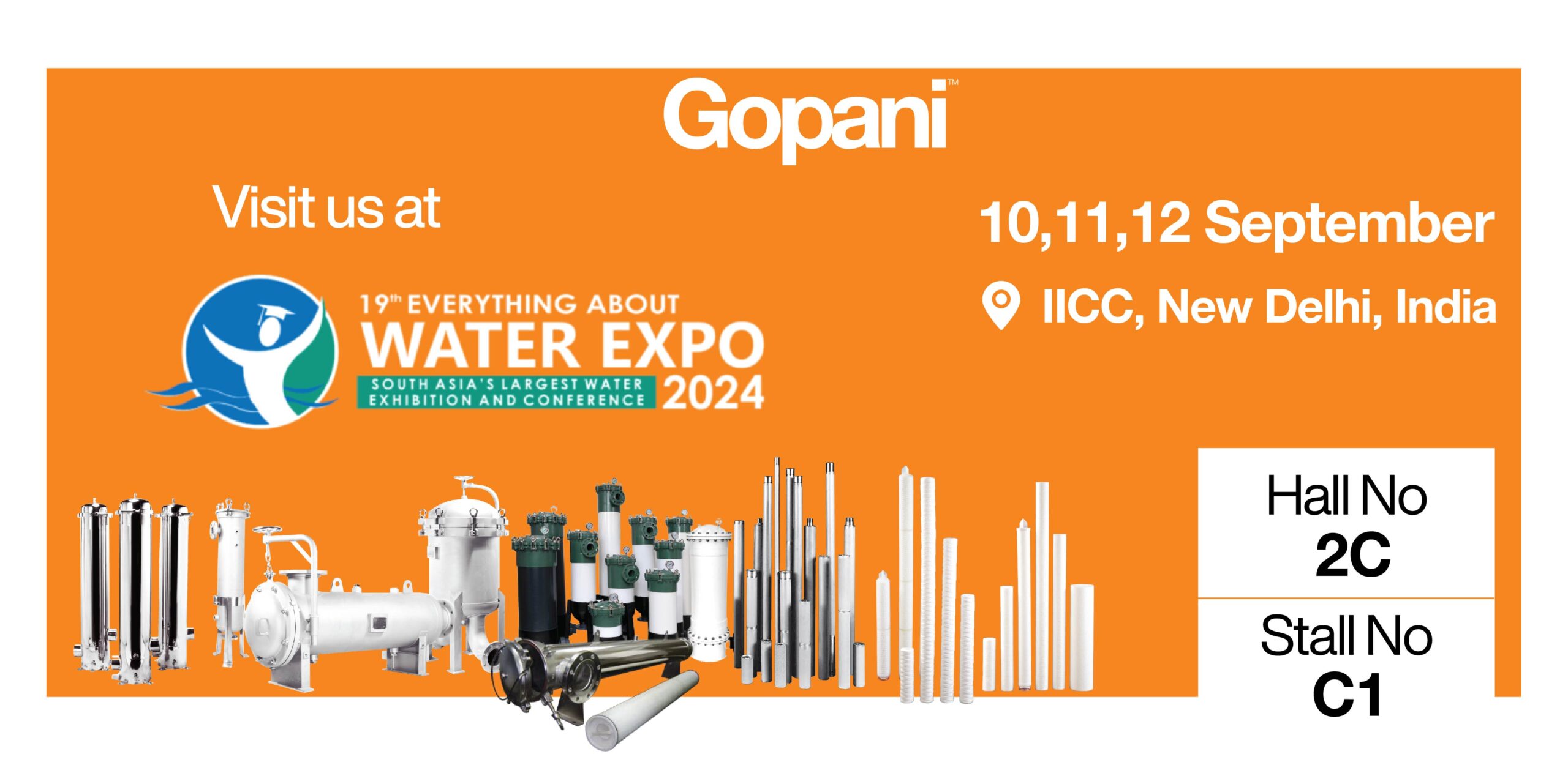 19th Everything Water Expo 2024 New Delhi